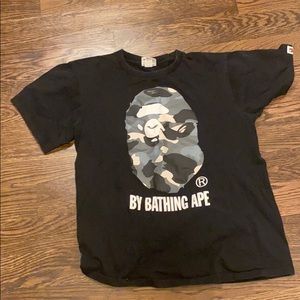 Bape head tee shirt